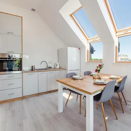 Komfortowe Apartamenty W Domkach Sun & Snow Osiedle Kuracyjna Jastrzębia Góra Zewnętrze zdjęcie