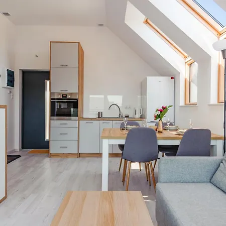 Komfortowe Apartamenty W Domkach Sun & Snow Osiedle Kuracyjna Jastrzębia Góra Zewnętrze zdjęcie